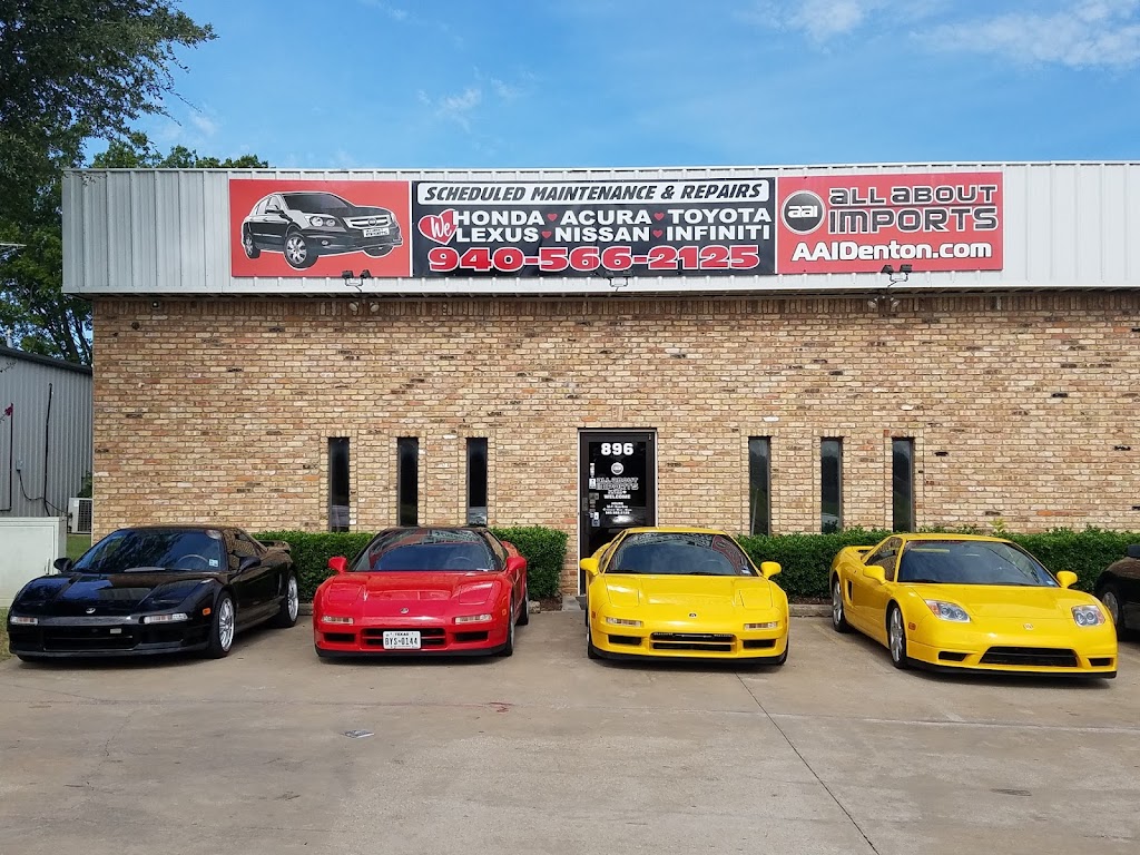 All About Imports | 896 S Woodrow Ln, Denton, TX 76205, USA | Phone: (940) 566-2125