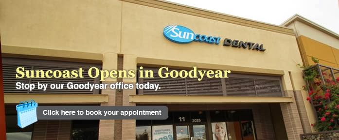 Suncoast Dental | 2025 N PebbleCreek Pkwy, Goodyear, AZ 85395, USA | Phone: (623) 214-9979