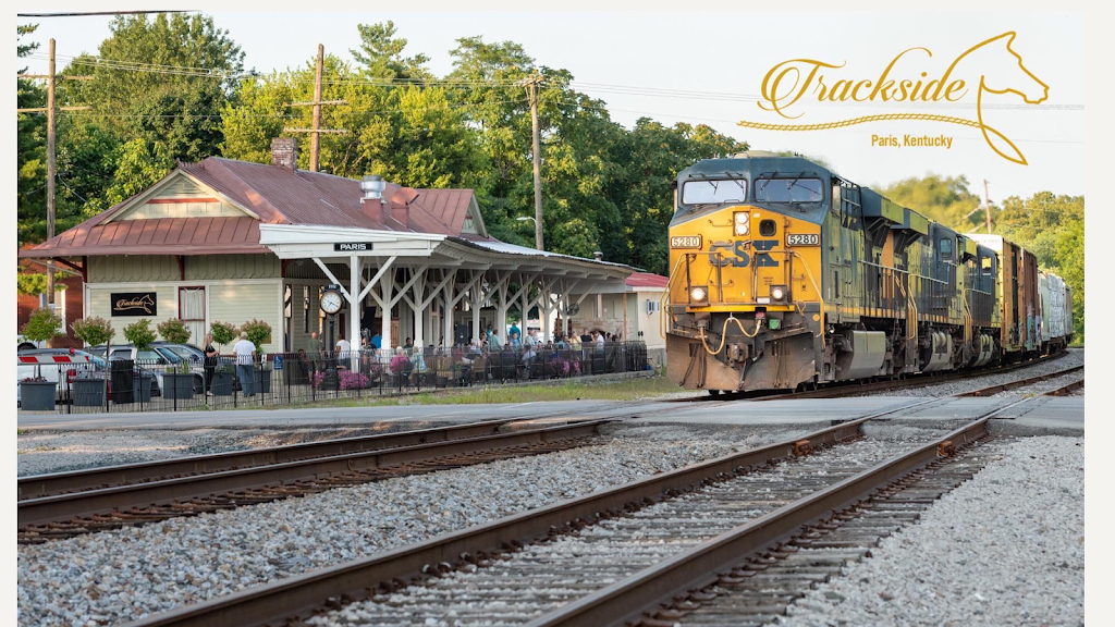 Trackside Restaurant & Bourbon Bar LLC (at the Paris Train Depot) | 134 E 10th St, Paris, KY 40361, USA | Phone: (859) 340-3010