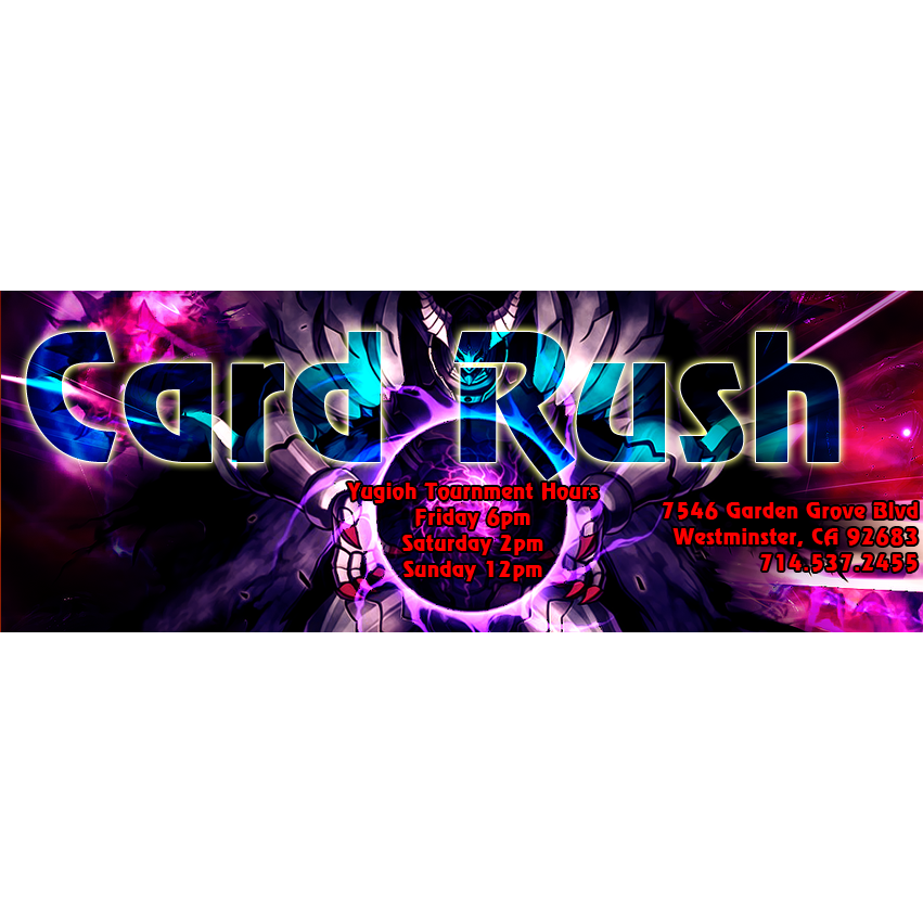 Card Rush | 7546 Garden Grove Blvd, Westminster, CA 92683, USA | Phone: (714) 537-2455