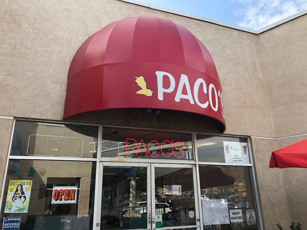 Pacos Tacos | 1689 Kendall Dr I, San Bernardino, CA 92407, USA | Phone: (909) 880-2755