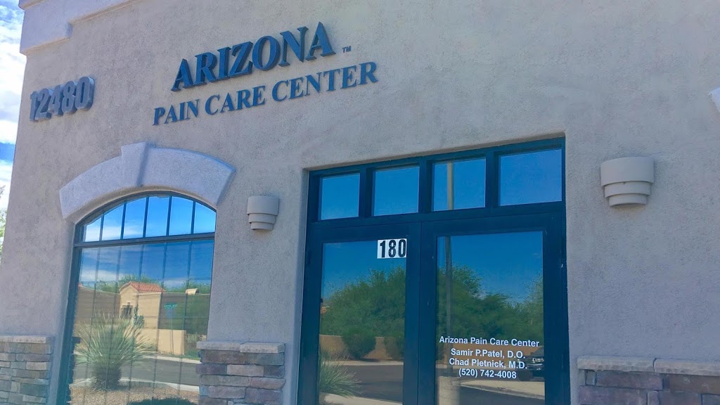 Arizona Pain Care Center | 12480 N Rancho Vistoso Blvd STE 180, Oro Valley, AZ 85755 | Phone: (520) 742-4008