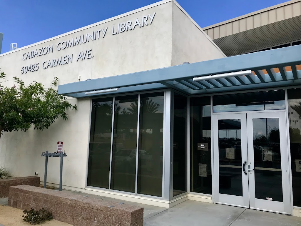 Cabazon Public Library | 50425 Carmen Ave, Cabazon, CA 92230, USA | Phone: (951) 849-8234