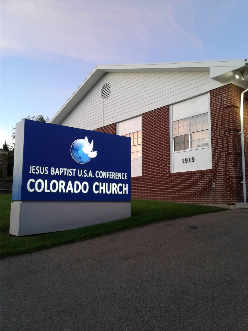 Jesus Baptist Colorado Springs Church | 1919 N Union Blvd, Colorado Springs, CO 80909 | Phone: (719) 377-0775
