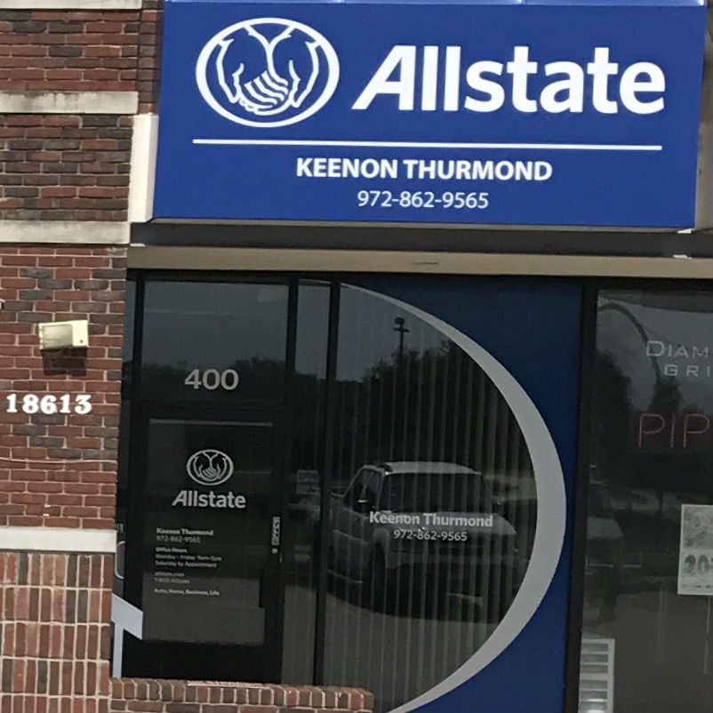 Keenon Thurmond: Allstate Insurance | 18613 Marsh Ln Ste 400, Dallas, TX 75287, USA | Phone: (972) 862-9565