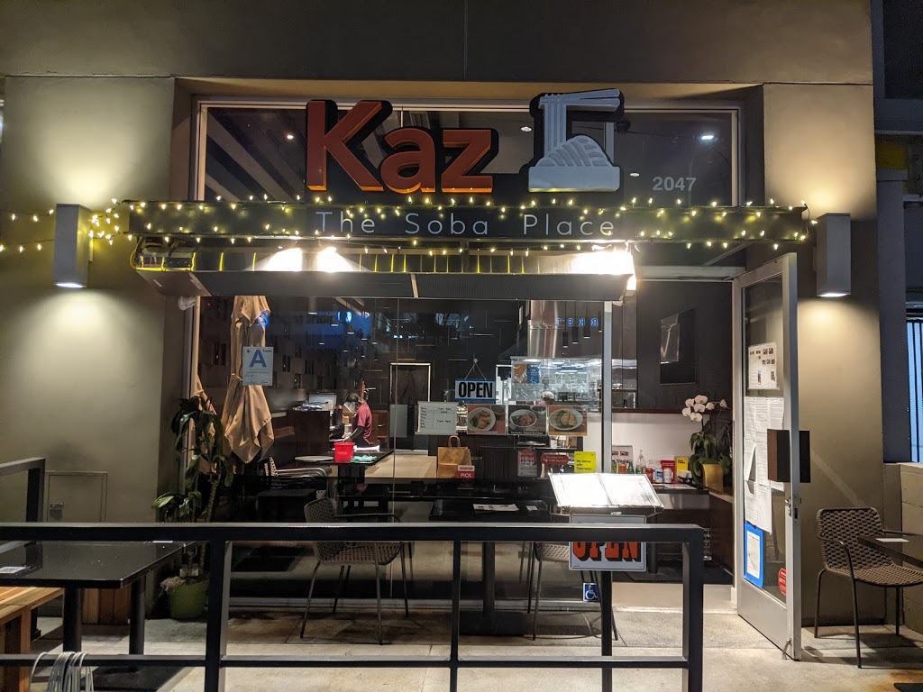 Kaz The Soba Place | 2047 Sawtelle Blvd, Los Angeles, CA 90025, USA | Phone: (424) 293-8111