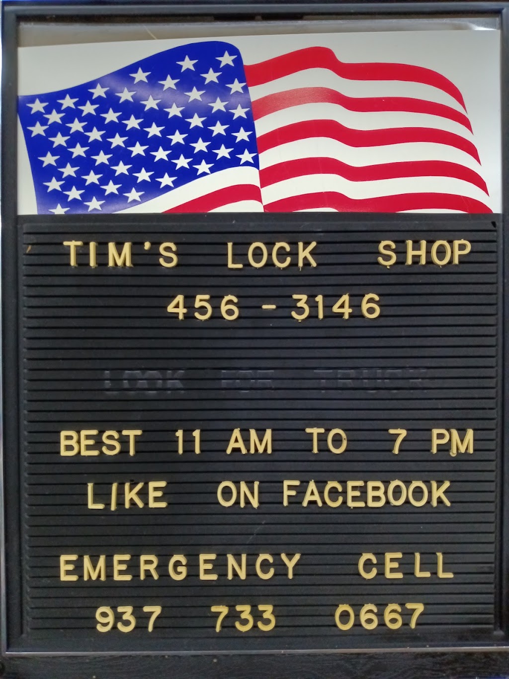 Tims Lock Shop | 804 E Somers St, Eaton, OH 45320, USA | Phone: (937) 456-3146