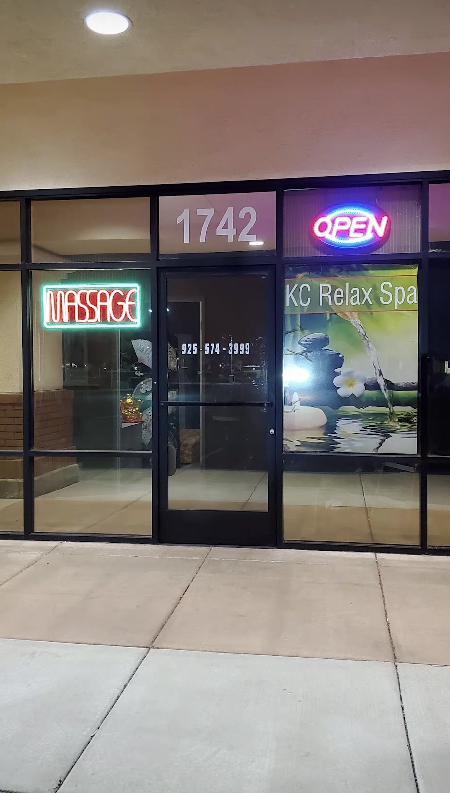 KC RELAX SPA | 1742 N Vasco Rd, Livermore, CA 94551, USA | Phone: (925) 574-3999