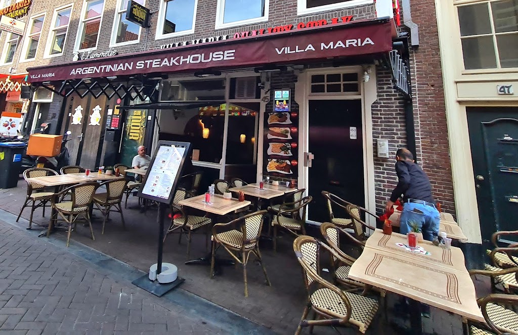 Villa Maria Steakhouse | Lange Leidsedwarsstraat 45, 1017 NG Amsterdam, Netherlands | Phone: 020 622 3759