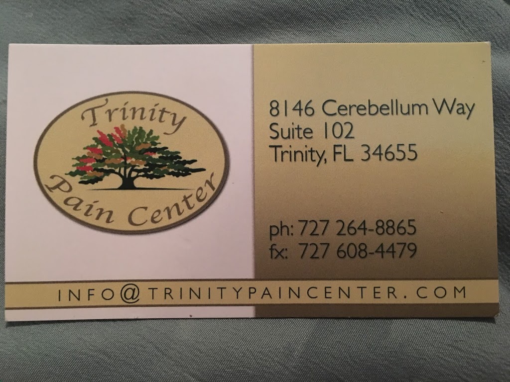 Trinity Pain Center | 8146 Cerebellum Way #102, Trinity, FL 34655 | Phone: (727) 264-8865