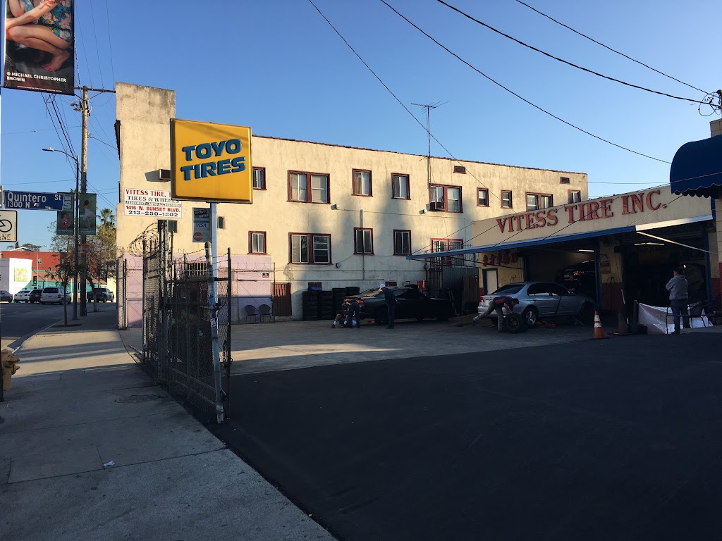 Vitess Tire | 1416 Sunset Blvd, Los Angeles, CA 90026, USA | Phone: (213) 250-1802