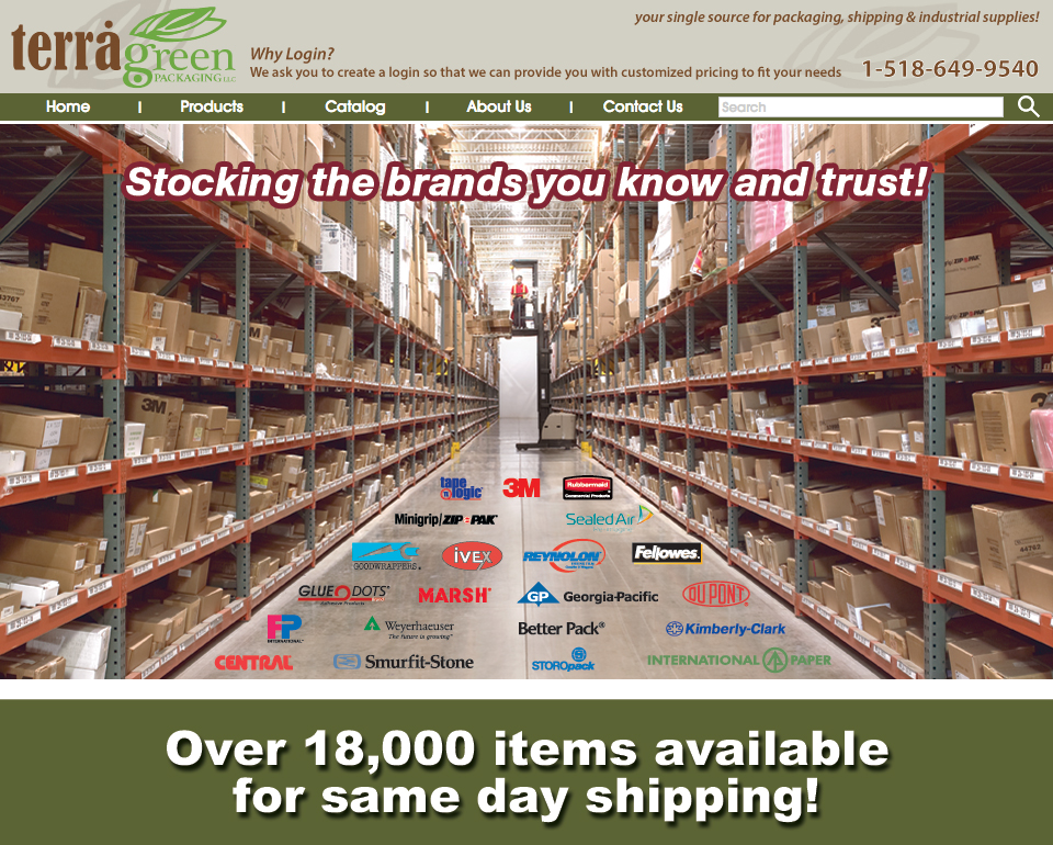 Terra Green Packing | 2A Tibbits Ave, Green Island, NY 12183, USA | Phone: (518) 649-9540