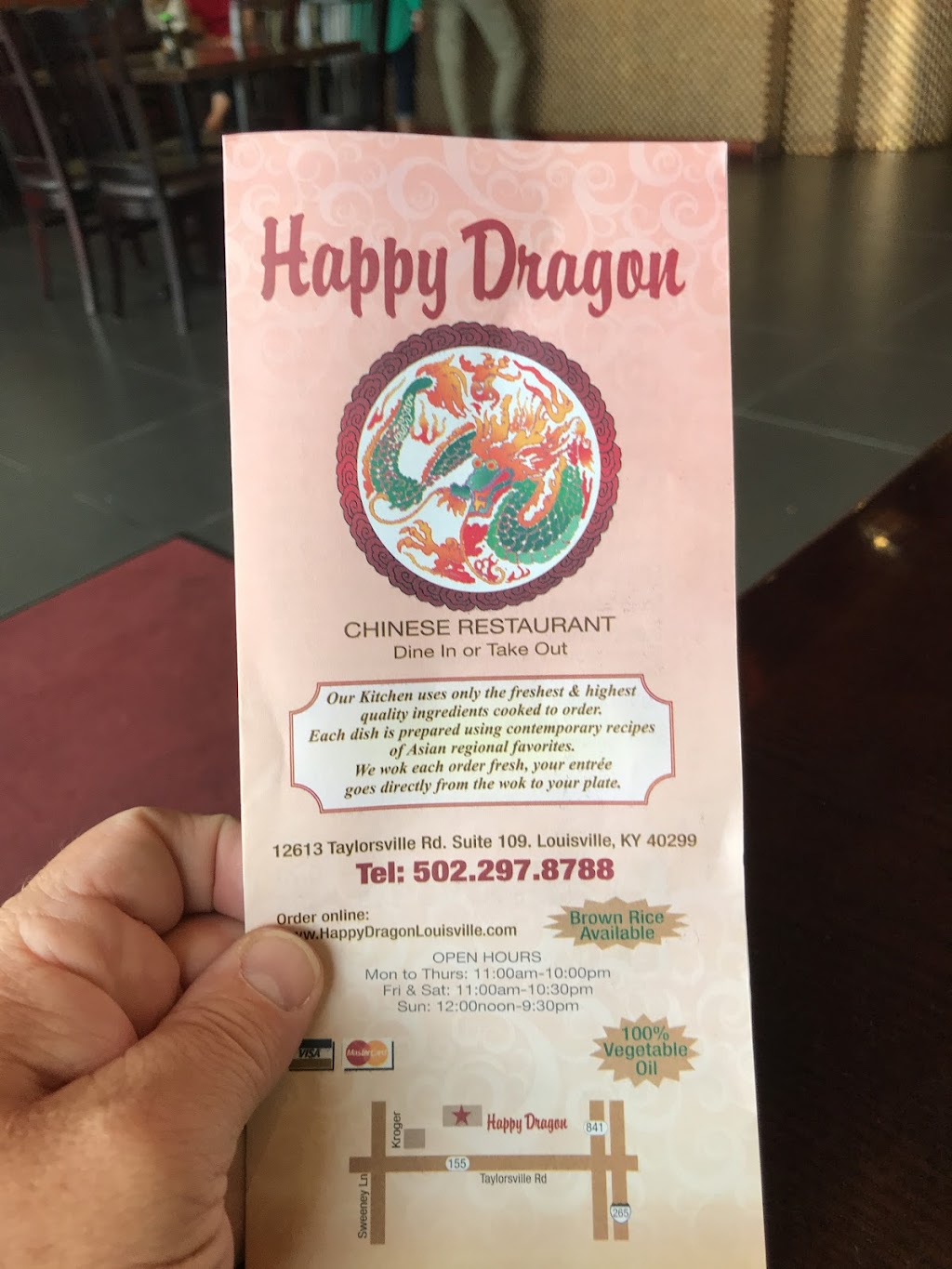 Happy Dragon | 12613 Taylorsville Rd, Louisville, KY 40299, USA | Phone: (502) 297-8788