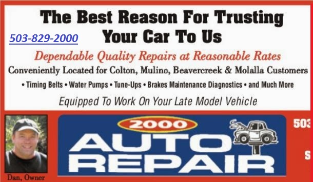 2000 Auto Repair | 17584 OR-211, Molalla, OR 97038, USA | Phone: (503) 829-2000
