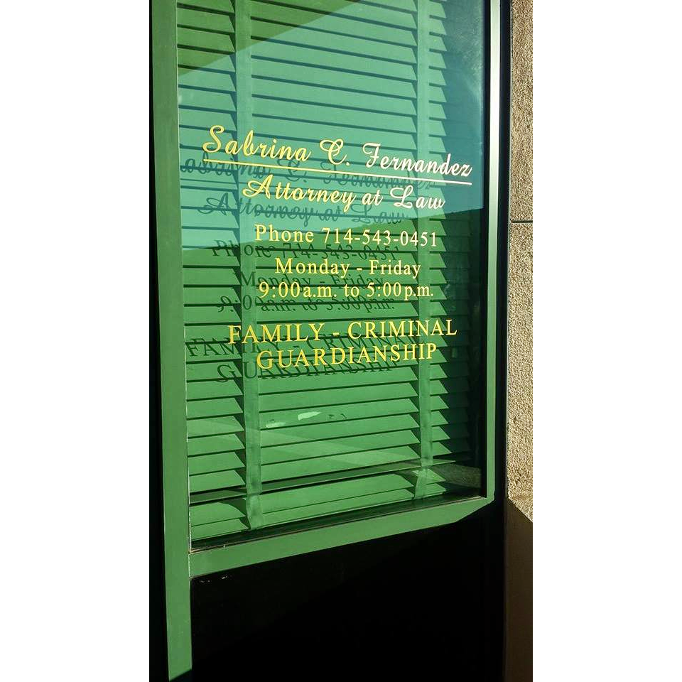 Law Offices of Sabrina C. Fernandez | 25283 Cabot Rd #225, Laguna Hills, CA 92653, USA | Phone: (714) 543-0451