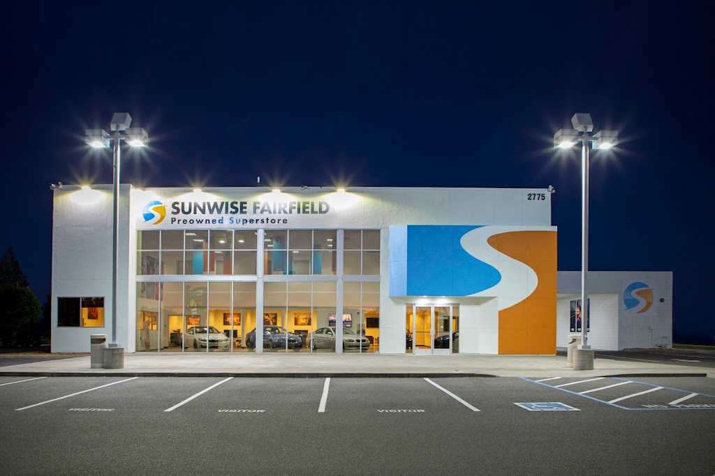 Sunwise Fairfield Preowned Superstore | 2775 Auto Mall Pkwy, Fairfield, CA 94533, USA | Phone: (888) 525-0213