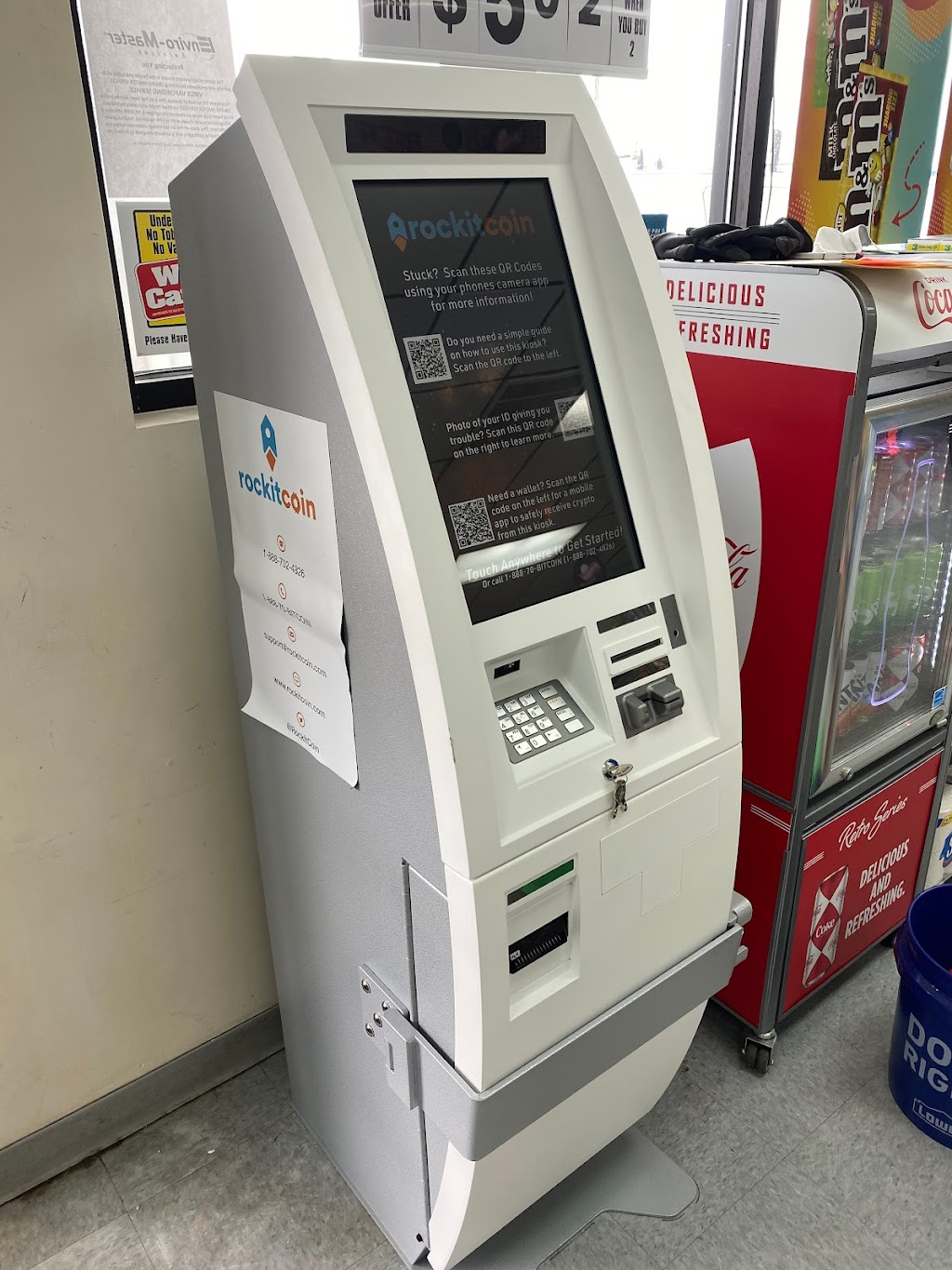 RockItCoin Bitcoin ATM | 525 Mountain View Rd, King, NC 27021 | Phone: (888) 702-4826