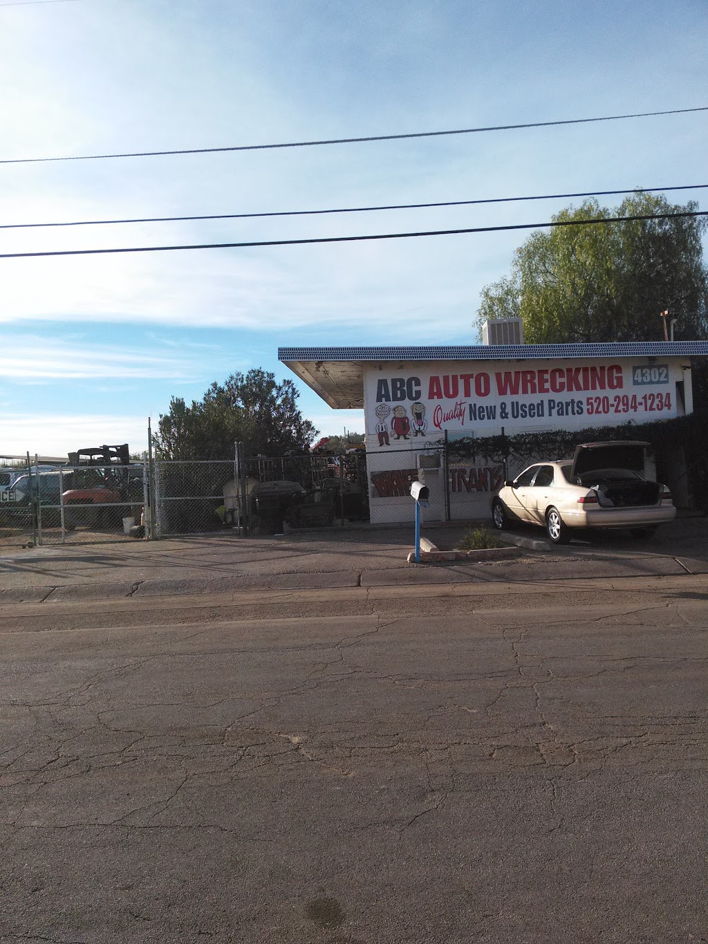 ABC Auto Wrecking Used Auto Parts | 4302 E Illinois St, Tucson, AZ 85714, USA | Phone: (520) 294-1234