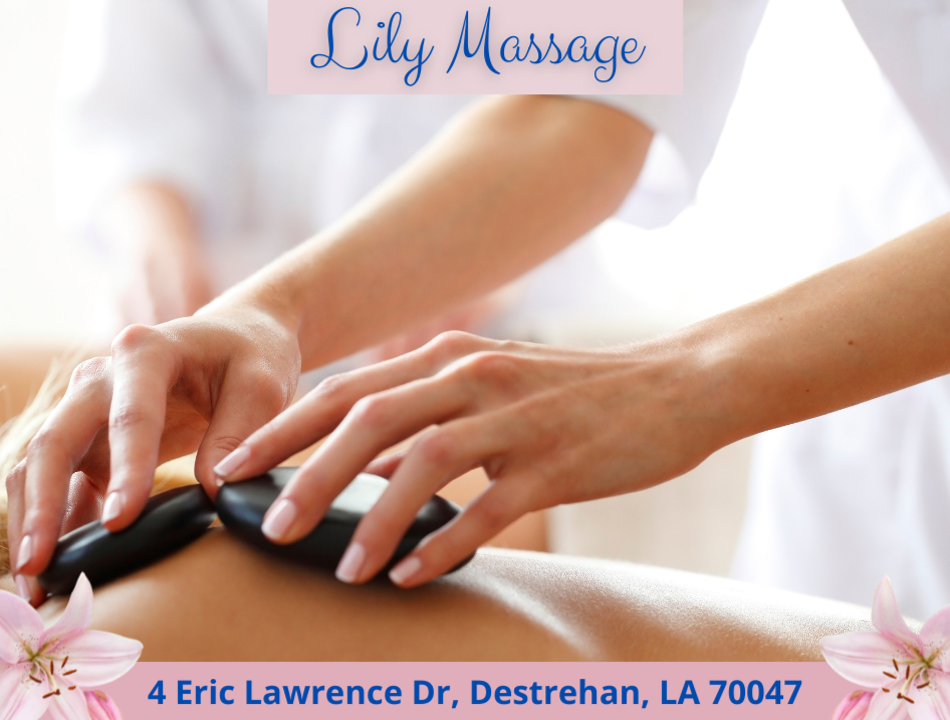 Lily Massage | 4 Eric Lawrence Dr Suite #B8, Destrehan, LA 70047, USA | Phone: (985) 722-4763