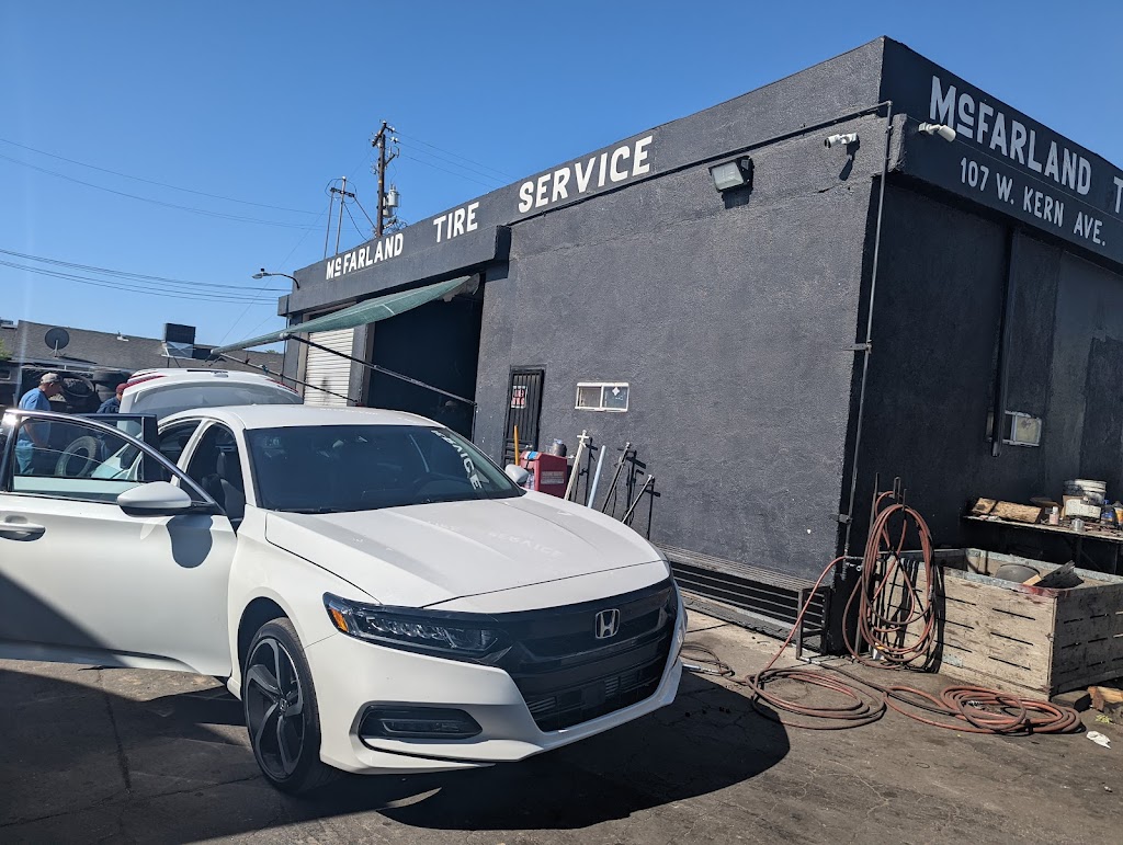 Mcfarland Tire Service Inc. | 107 W Kern Ave, McFarland, CA 93250, USA | Phone: (661) 586-5098