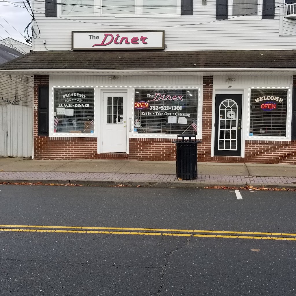 The Diner | 26 W Railroad Ave, Jamesburg, NJ 08831, USA | Phone: (732) 521-1301