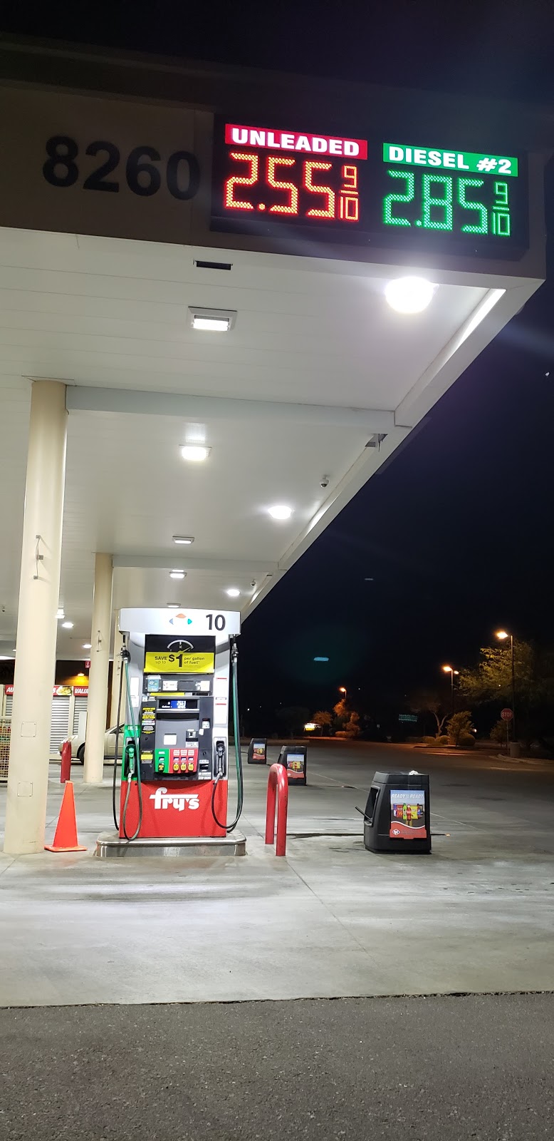 Frys Fuel Center | 8260 S Houghton Rd, Tucson, AZ 85747, USA | Phone: (520) 663-1990