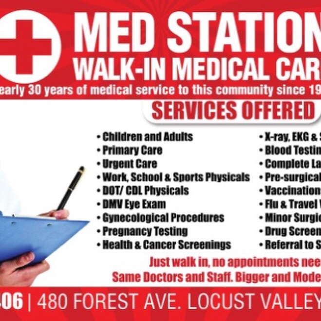 The Med Station | 480 Forest Ave, Locust Valley, NY 11560, USA | Phone: (516) 759-5406