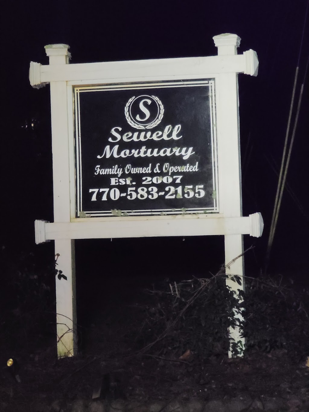 Sewell Mortuary | 220 Charlie Patterson Rd, Grantville, GA 30220, USA | Phone: (770) 583-2155