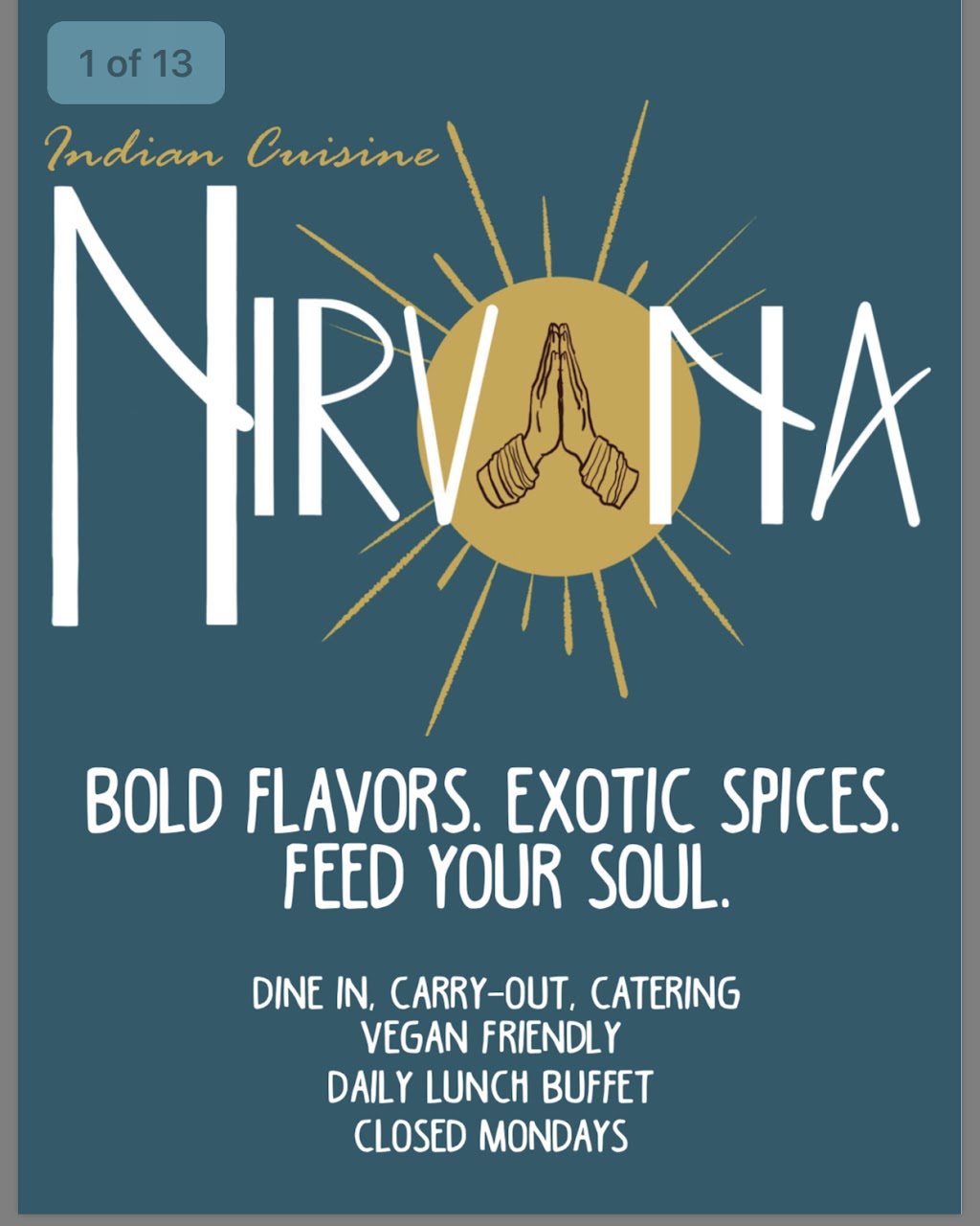 Nirvana Indian Cuisine | 314 E Huntington Dr, Arcadia, CA 91006, USA | Phone: (626) 574-1400