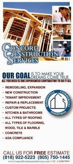 Concord Construction Services | 613 E San Jose Ave, Burbank, CA 91501, USA | Phone: (818) 922-5223