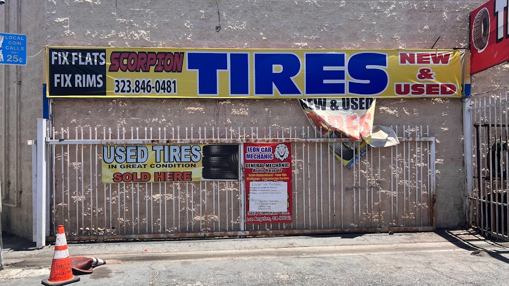 Scorpion Tires #2 | 5804 Crenshaw Blvd, Los Angeles, CA 90043, USA | Phone: (323) 846-0481