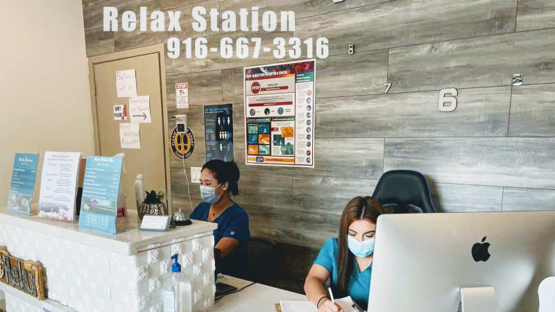 Relax Station | 9059 Bruceville Rd #180, Elk Grove, CA 95758, USA | Phone: (916) 667-3316