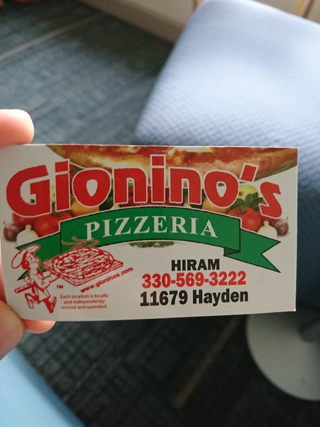 Gioninos Pizzeria | 11679 Hayden St, Hiram, OH 44234, USA | Phone: (330) 569-3222