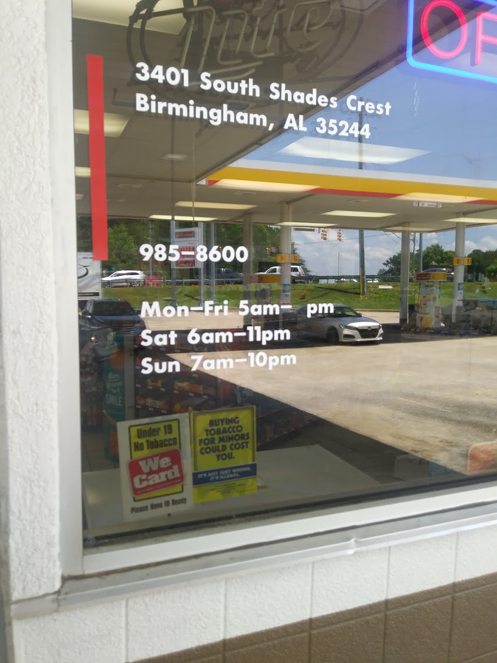 Shell | 3401 S Shades Crest Rd, Hoover, AL 35244, USA | Phone: (205) 985-8600