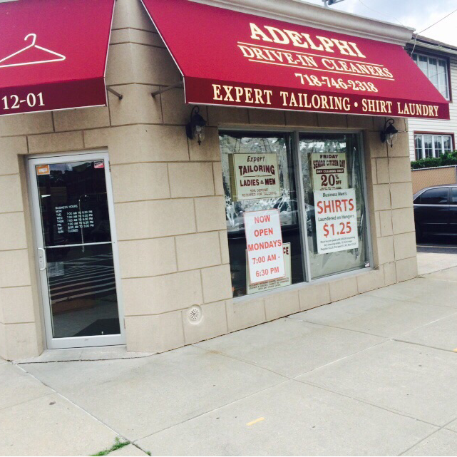 Adelphi Drive In Cleaners | 1201 154th St, Queens, NY 11357, USA | Phone: (718) 746-2318