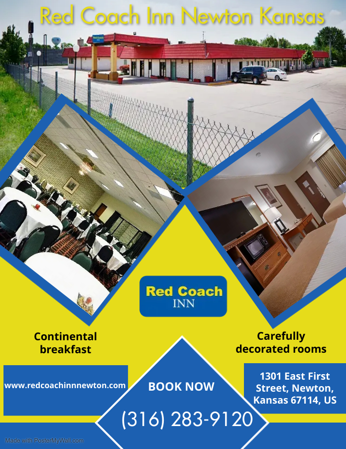 Red Coach Inn Newton | 1301 E 1st St, Newton, KS 67114, USA | Phone: (316) 283-9120
