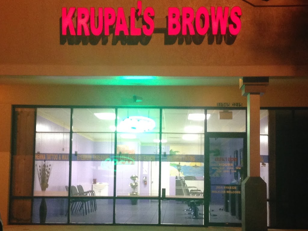 Krupals Brows | 11565 N Main St #215, Jacksonville, FL 32218, USA | Phone: (904) 410-6328