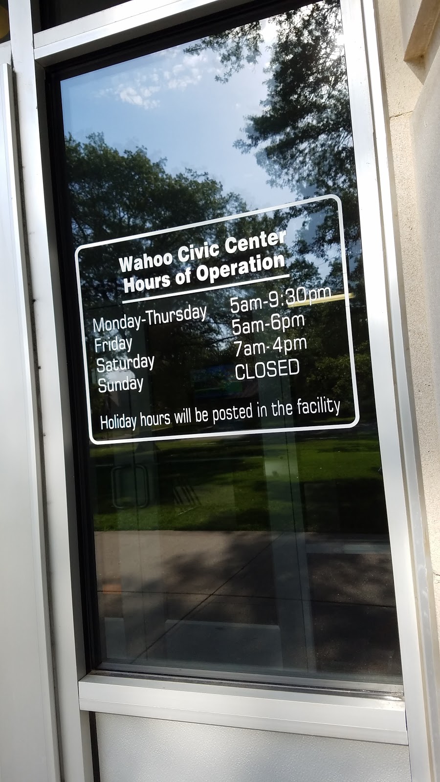 Wahoo Parks and Recreation | 310 N Linden St, Wahoo, NE 68066, USA | Phone: (402) 443-4174