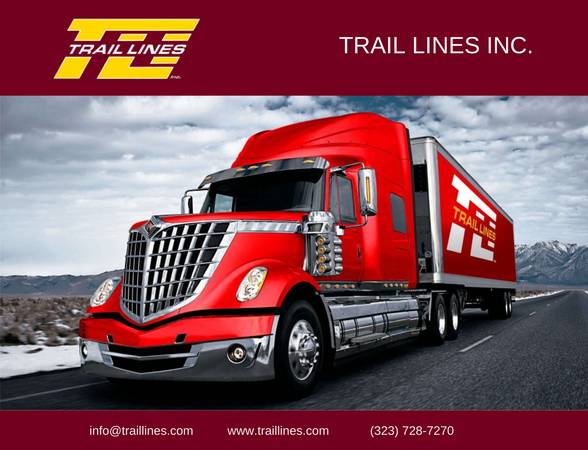 Trail Lines Inc. | 9415 Sorensen Ave, Santa Fe Springs, CA 90670, USA | Phone: (323) 728-7270