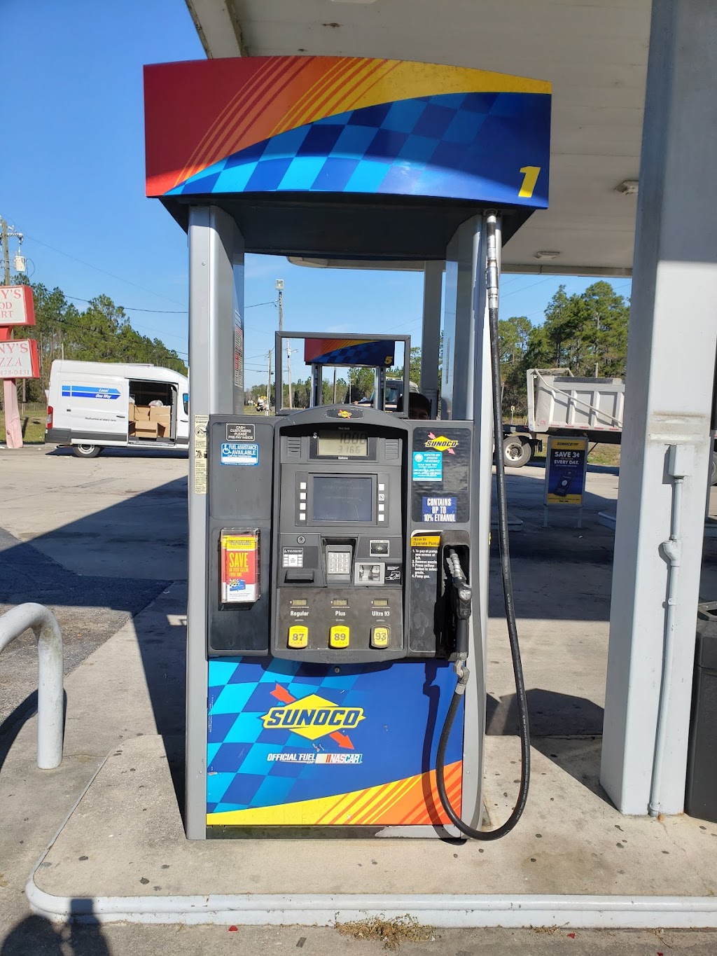 Sunoco gas station | 7326 SE 9th Ave, Starke, FL 32091, USA | Phone: (904) 454-1242