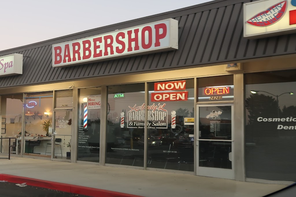 Andys Barber Shop & Family Salon | 24240 Lyons Ave, Santa Clarita, CA 91321, USA | Phone: (661) 287-9158