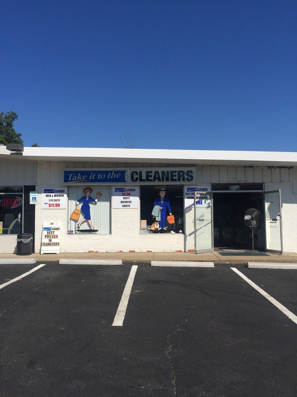 Take It To the Cleaners | 1167 Freedom Rd, Cranberry Twp, PA 16066, USA | Phone: (724) 772-0800