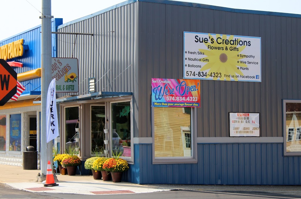 Sues Creations | 102 S Main St, North Webster, IN 46555, USA | Phone: (574) 834-4323