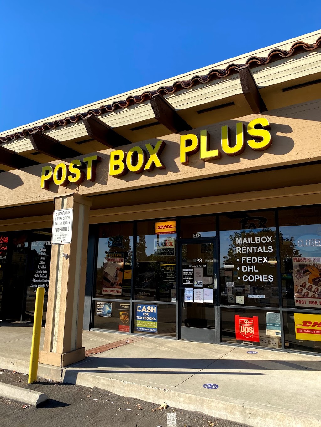 Post Box Plus | 382 N Lemon Ave, Walnut, CA 91789, USA | Phone: (909) 595-5924