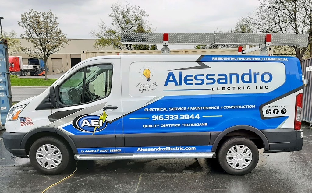 Alessandro Electric Inc. | 11335 Sunrise Gold Cir, Rancho Cordova, CA 95742, USA | Phone: (916) 283-6966
