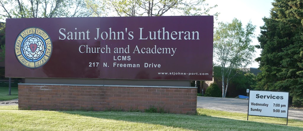 St Johns Lutheran Church | 217 N Freeman Dr, Port Washington, WI 53074, USA | Phone: (262) 284-2131