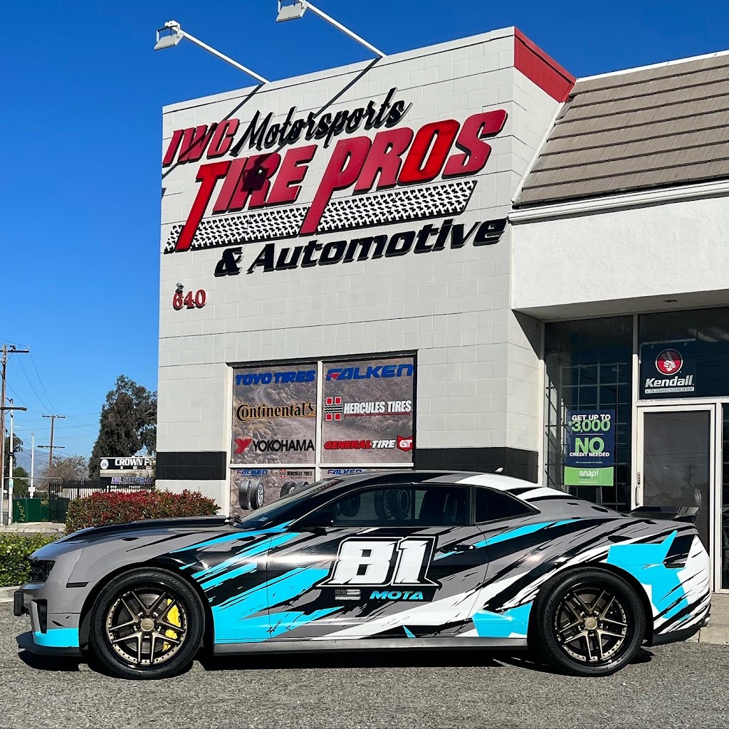 IWC Motorsports Tire Pros & Automotive | 640 W Mill St, San Bernardino, CA 92410, USA | Phone: (909) 885-9000