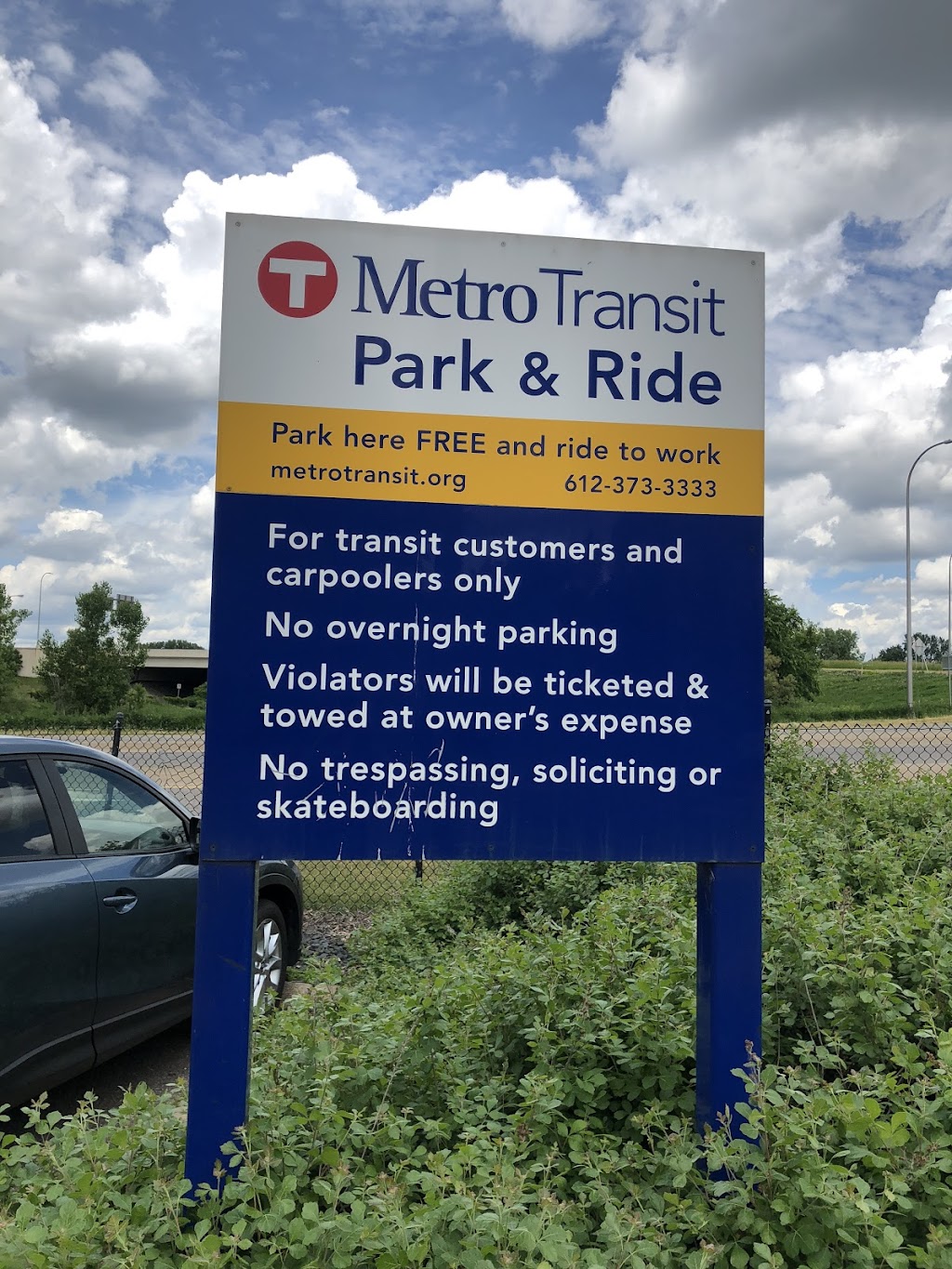 I-394 and General Mills Blvd Park and Ride | 8675 Wayzata Blvd, Golden Valley, MN 55426, USA | Phone: (612) 986-2741