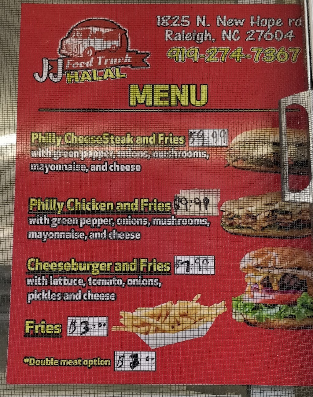 JJ Halal Food Truck | 4212 Willow Oak Rd, Raleigh, NC 27604, USA | Phone: (919) 274-7367