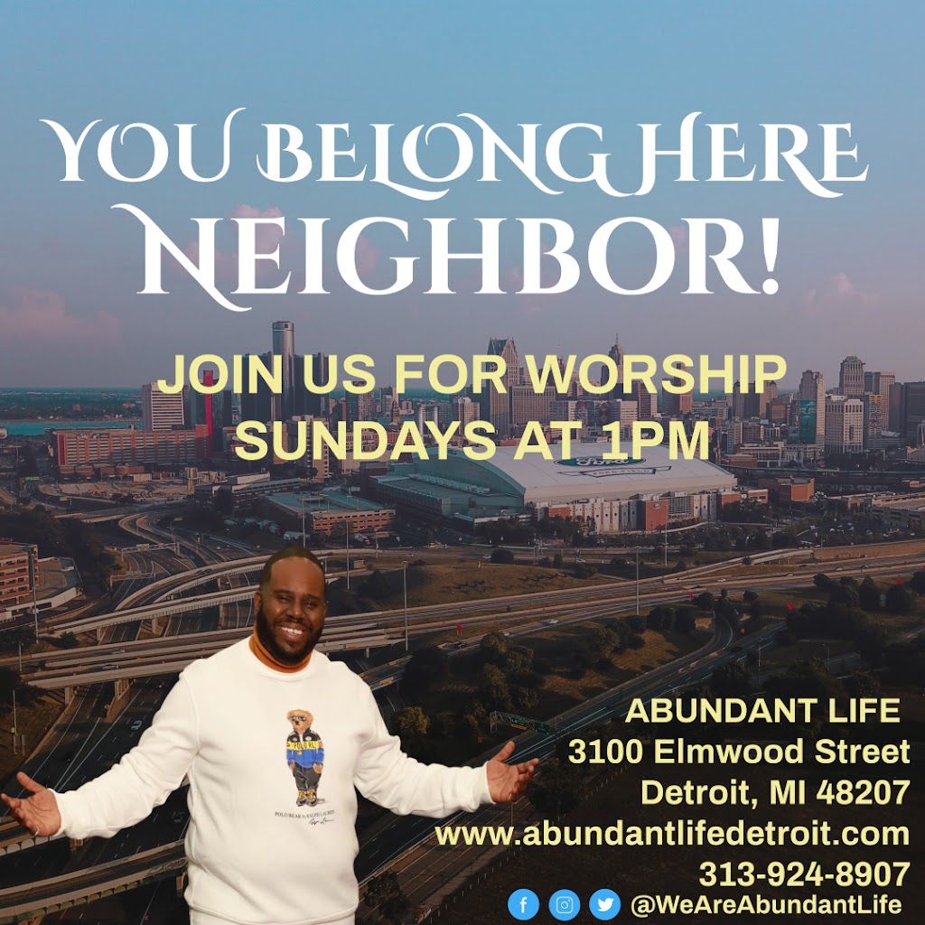 Abundant Life Christian Church | 3100 Elmwood St, Detroit, MI 48207, USA | Phone: (313) 924-8907